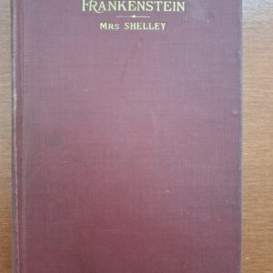 Frankenstein; (Boston: Cornhill; 1922) Red [3798]